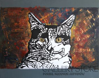 First34516 Last34516-Kocie Oczy-Giclee