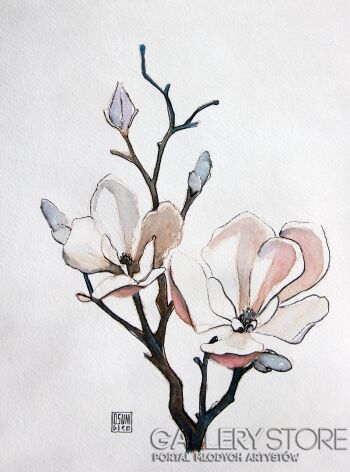 First34516 Last34516-Magnolia-Giclee