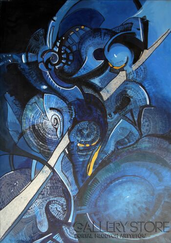 First34516 Last34516-Międzyplanetarny-Giclee