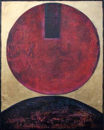 First129 Last129-red Sun-Akryl