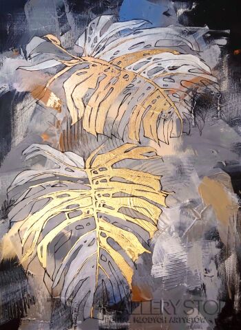 First34091 Last34091-Monstera-Akryl