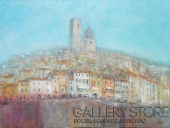 First33686 Last33686-"Saint Paul de Vence"-Olej