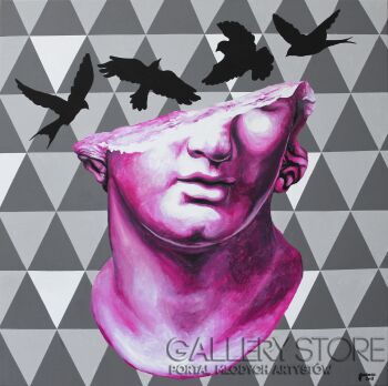 First27313 Last27313-Pink Head-Akryl