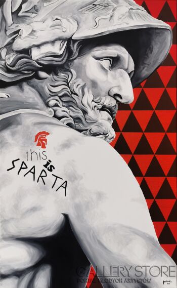 First27313 Last27313-This is Sparta-Akryl
