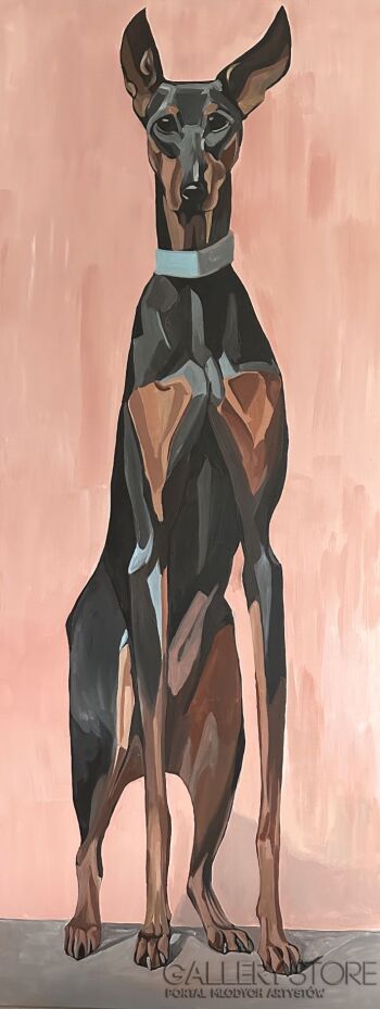 First40208 Last40208-DOBERMAN-Akryl