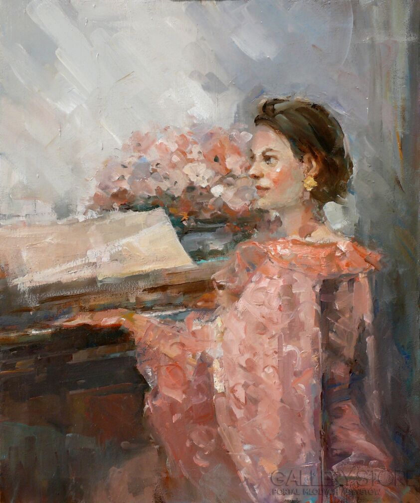 First188 Last188-Pianistka-Olej