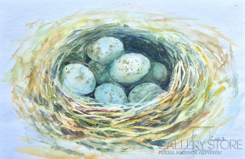 First26826 Last26826-NEST. EASTER 2021.017-Akwarela