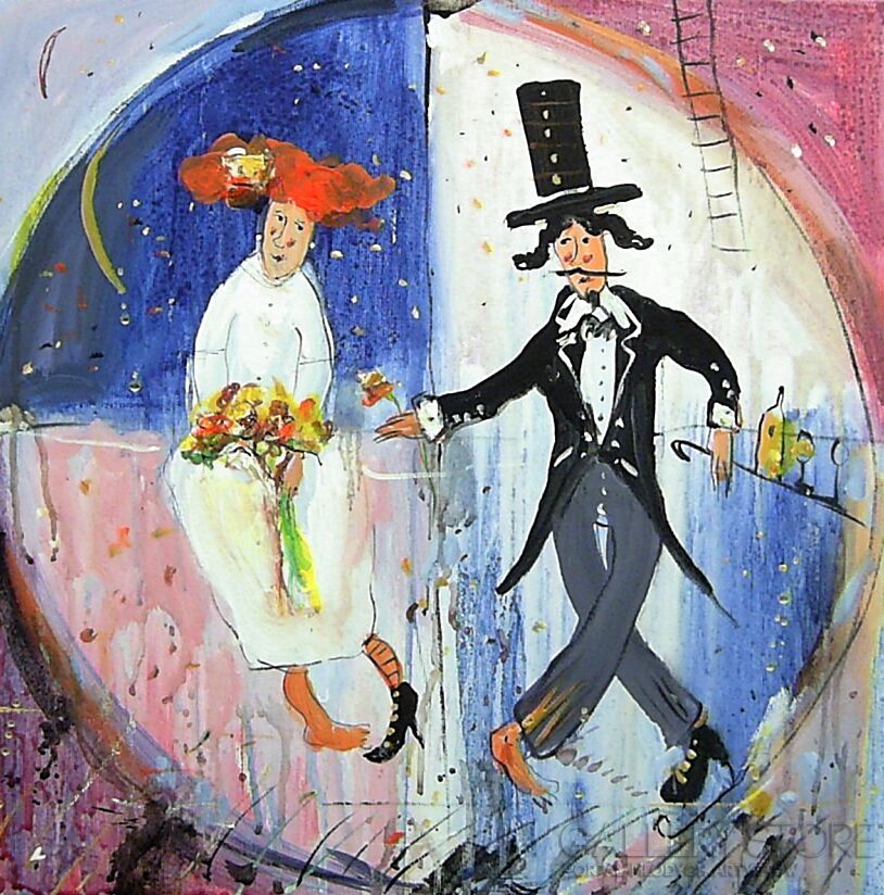 First27147 Last27147-Poślubiona para........-Akryl