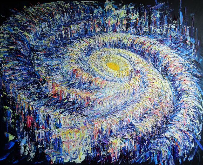 First32014 Last32014-Cosmos VIII-Akryl