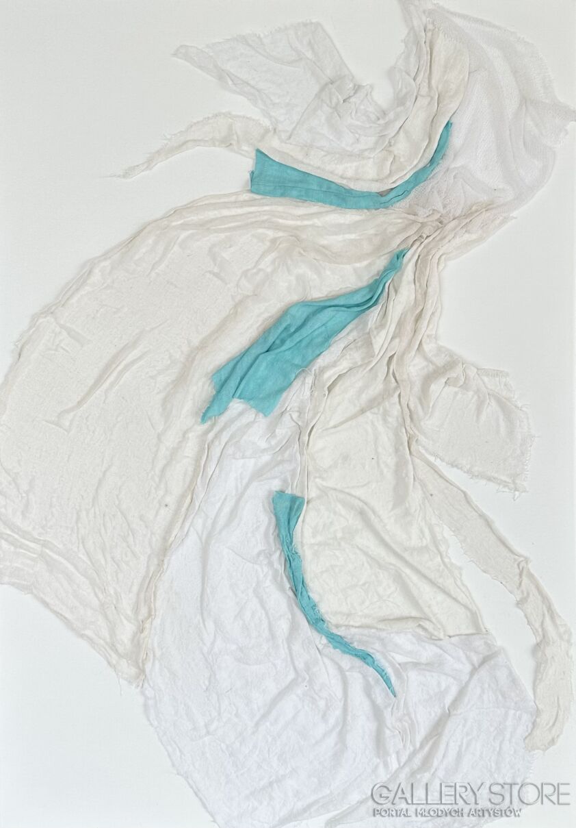 First34935 Last34935-Waves of revival turquoise 1-Technika mieszana
