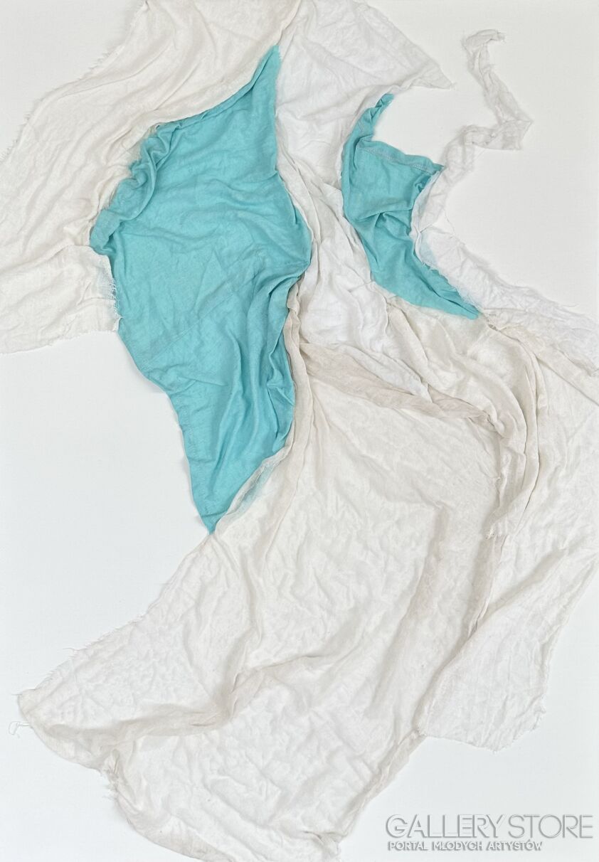 First34935 Last34935-Waves of revival turquoise 2-Technika mieszana