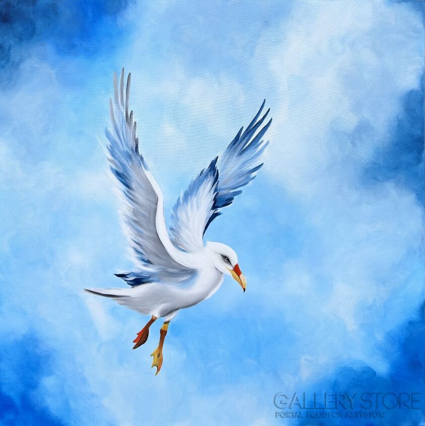 First38238 Last38238-„Graceful Wings”-Akryl