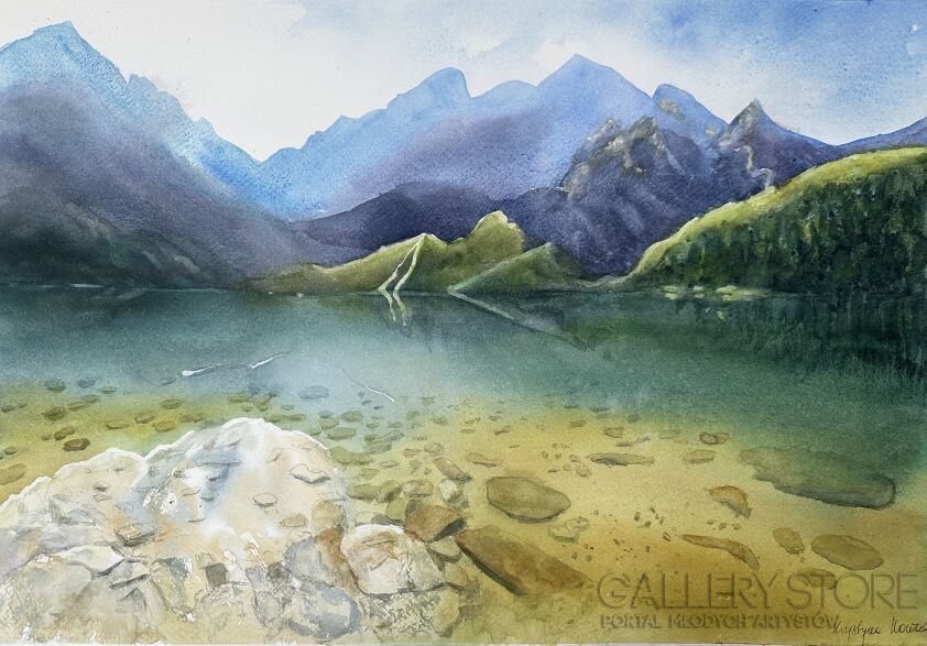 First40703 Last40703-Morskie Oko, Tatry-Akwarela