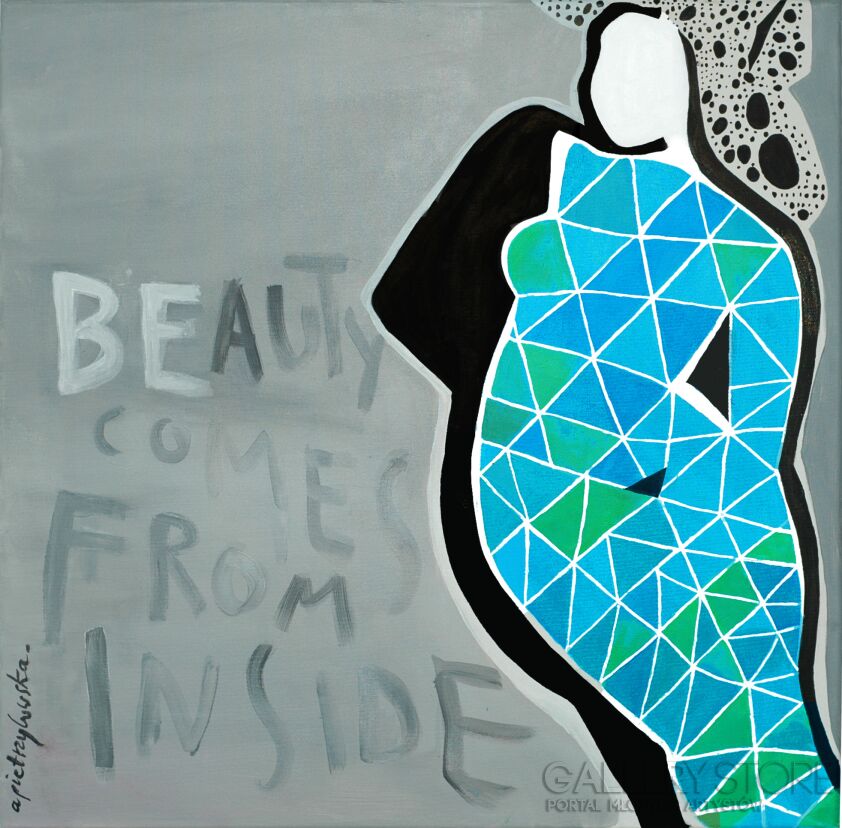 First726 Last726-Beauty Comes From Inside-Giclee