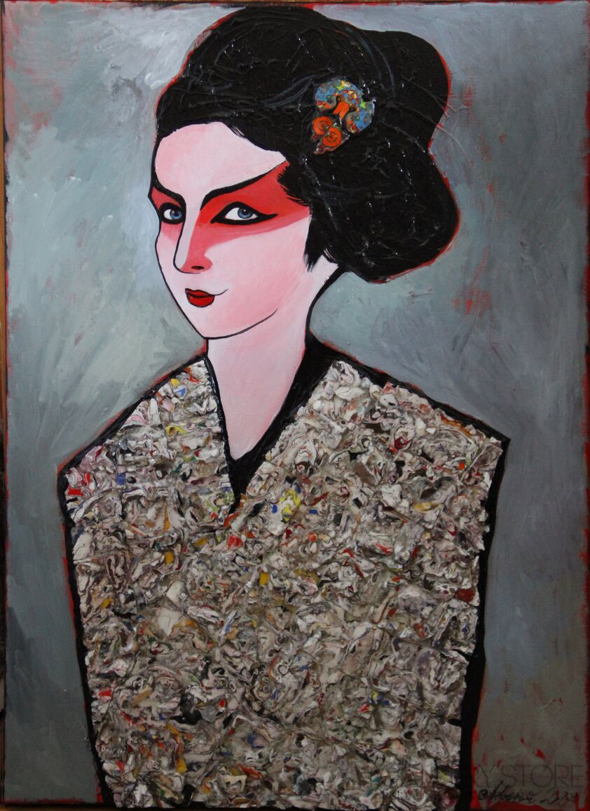 First33663 Last33663-"Kabuki"-Akryl
