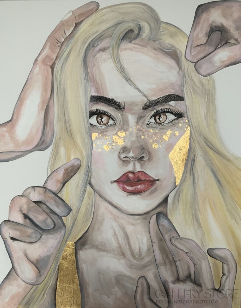 First35361 Last35361-Blonde woman-Akryl