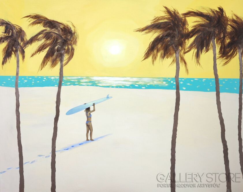 First26335 Last26335-Another yellow summer-Akryl