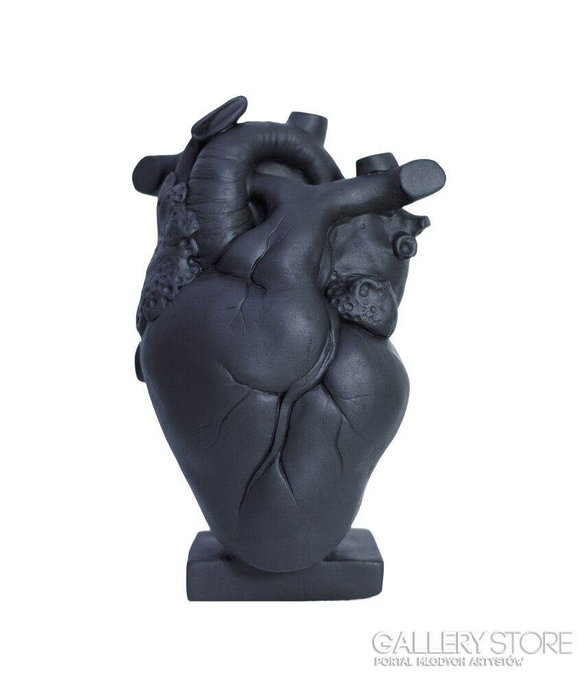First26944 Last26944-BLACK HEART-Rzeźby