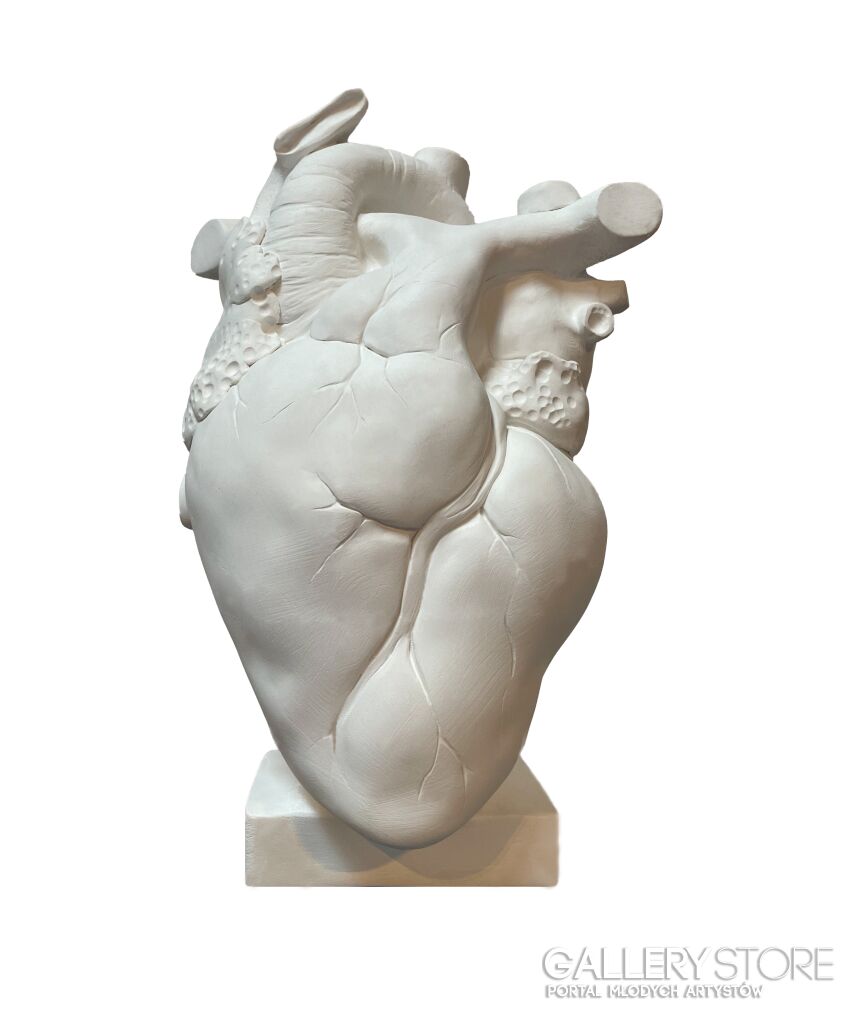 First26944 Last26944-WHITE HEART-Rzeźby