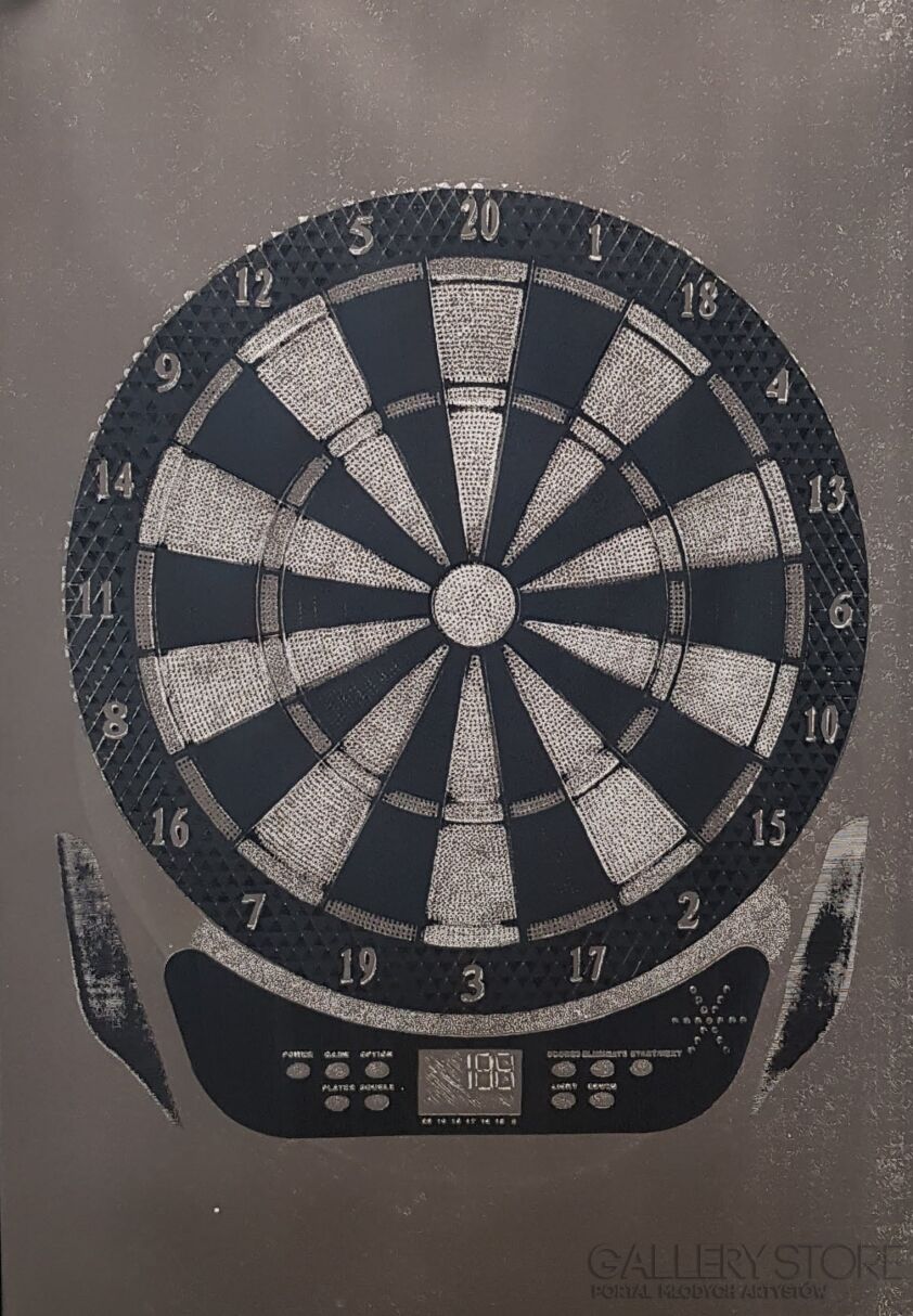 First27137 Last27137-"DART-black-gray"-Plakaty