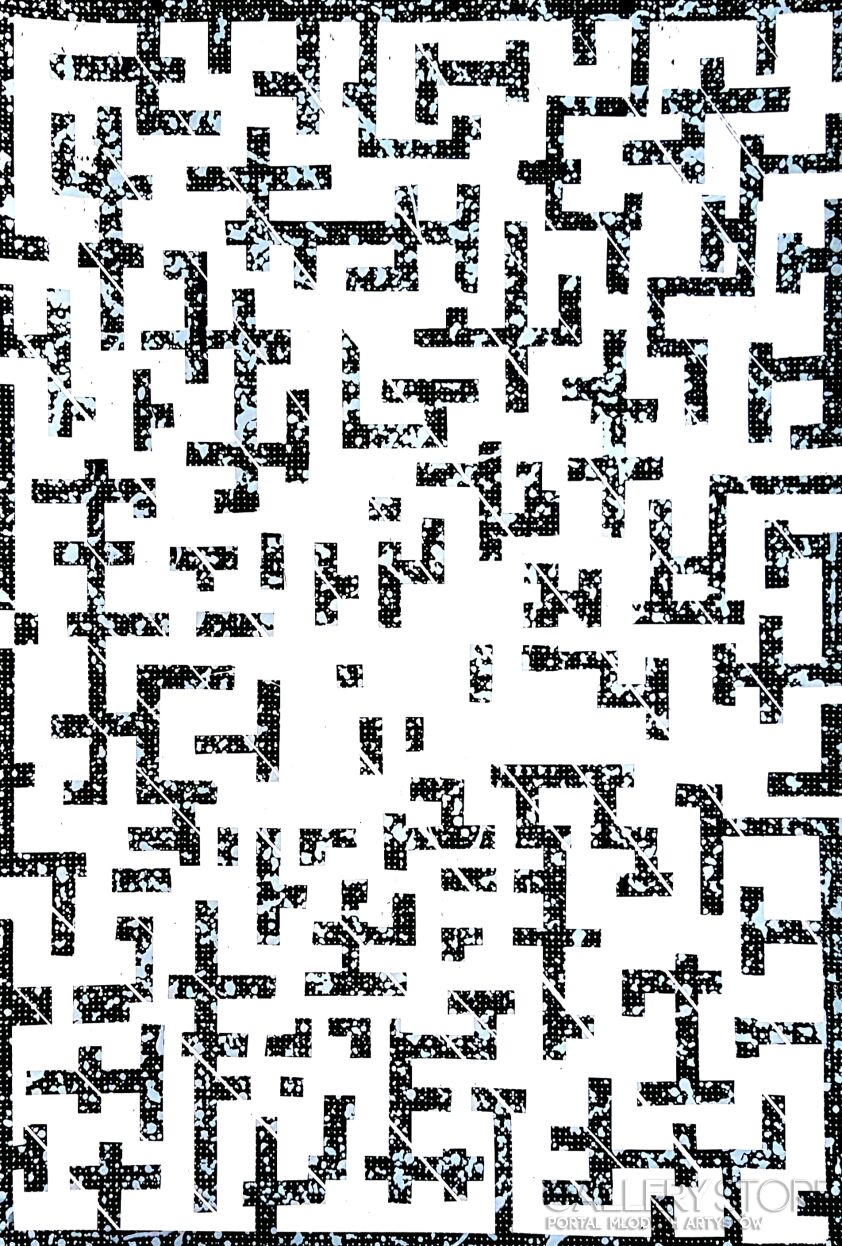 First27137 Last27137-"Labyrinth-blizzard-pure"-Plakaty