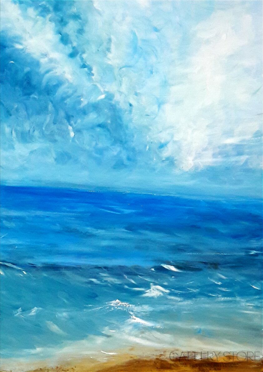 First31706 Last31706-Przełamując fale 2/2017 wymiary 70x100 cm-Akryl
