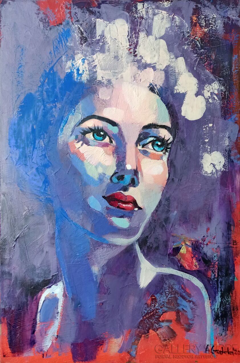 First207 Last207-Portret Damy. Ósmy.-Olej