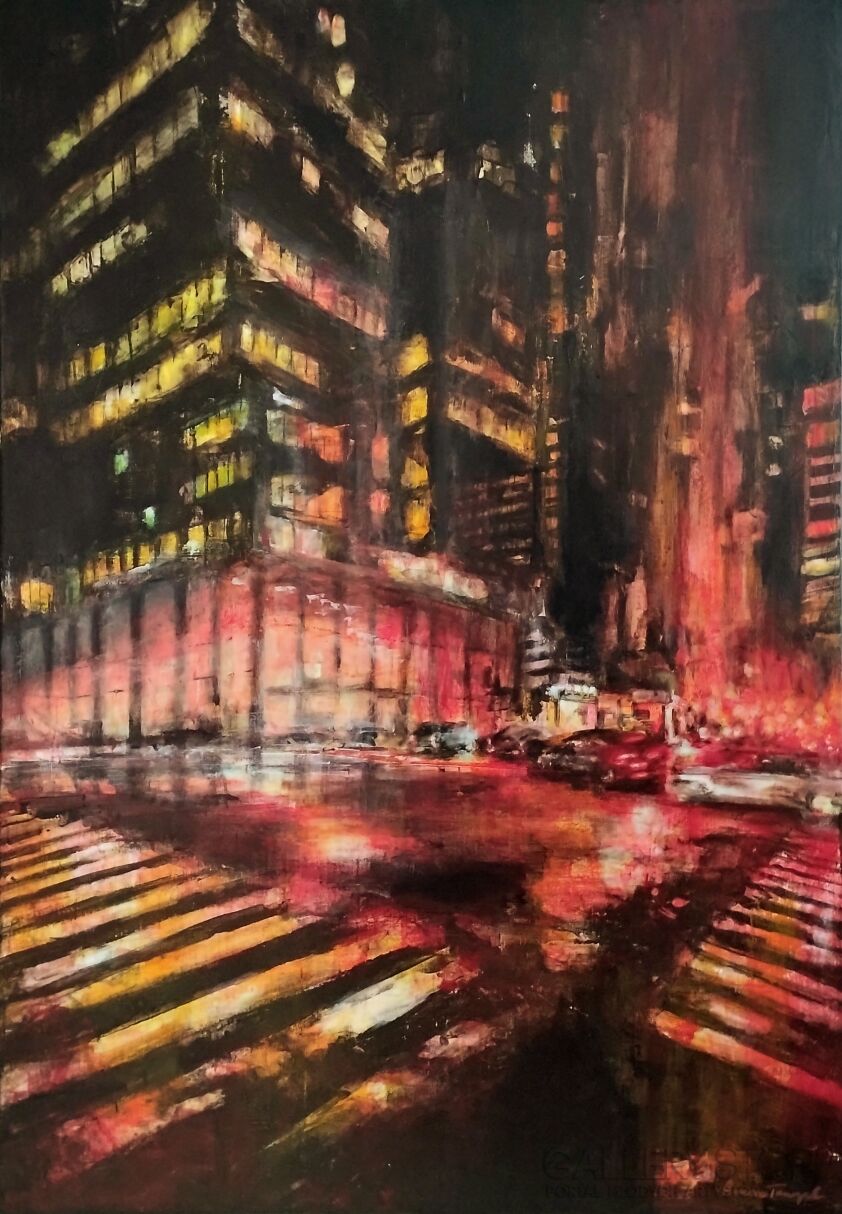 First39083 Last39083-Glowing Street-Akryl