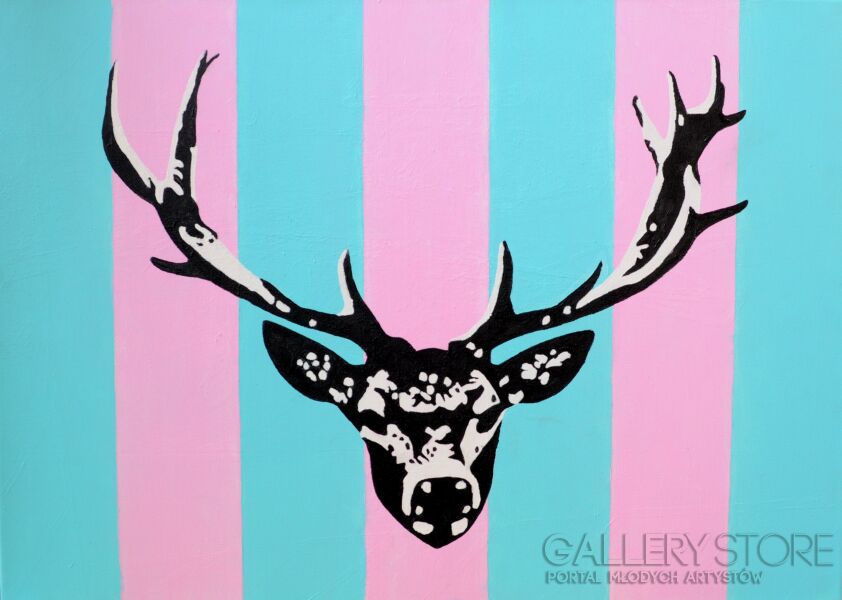 First26871 Last26871-Love, My Deer-Akryl