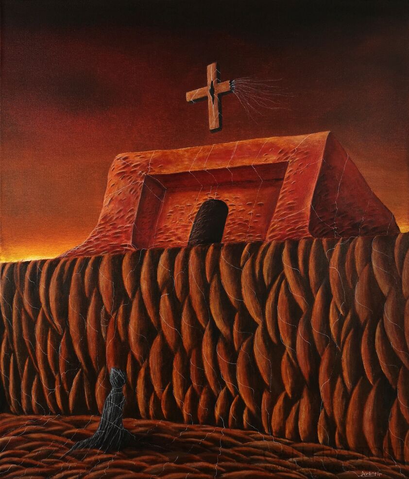 First33995 Last33995-Alternative painting No.63-Akryl
