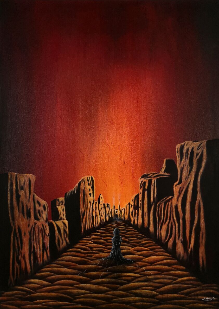 First33995 Last33995-Alternative painting No.64-Akryl