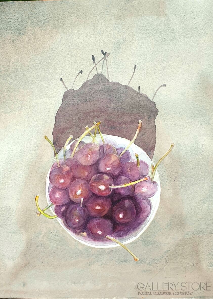 First26826 Last26826-CHERRY SUMMER  I.  2019-Akwarela