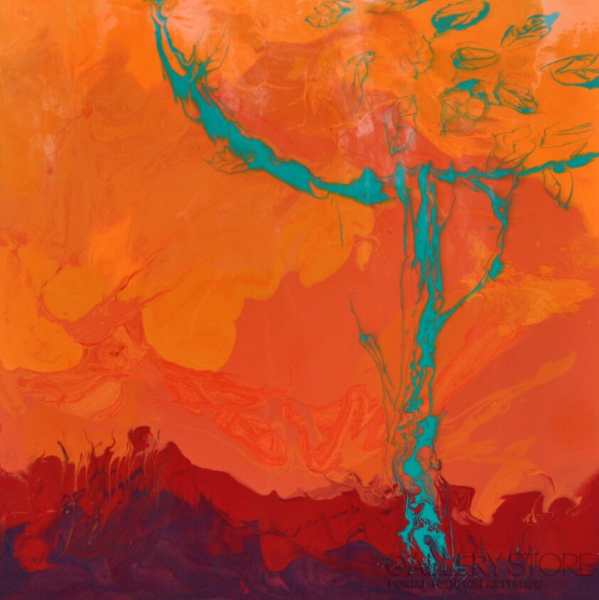 First26826 Last26826-COOL TREE HOT SUMMER -Technika mieszana