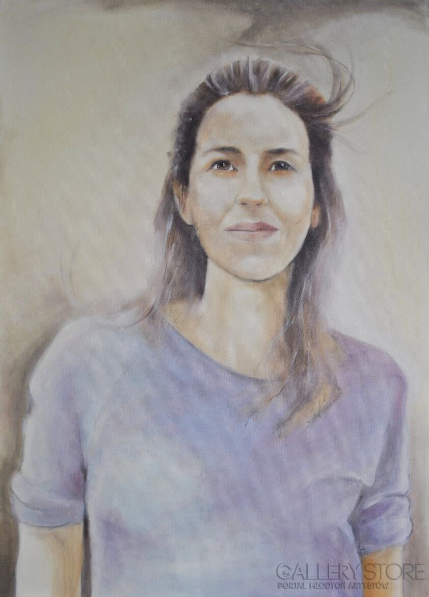 First31965 Last31965-''PORTRET KOBIETY''-Olej