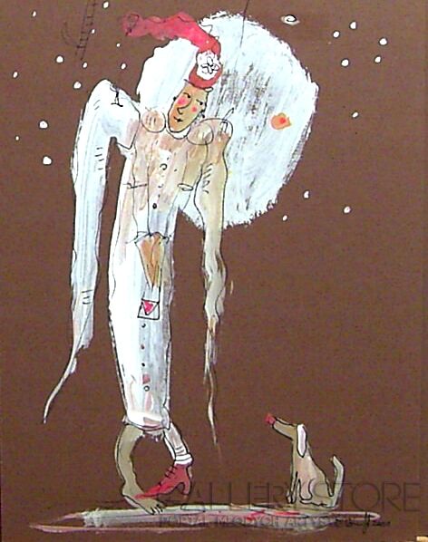 First27147 Last27147-Anielica z pieskiem-Akryl