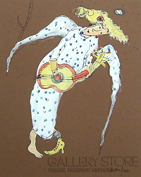 First27147 Last27147-Anielska gitarzystka...-Akryl