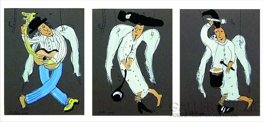 First27147 Last27147-Anielskie muzykowanie....-Akryl