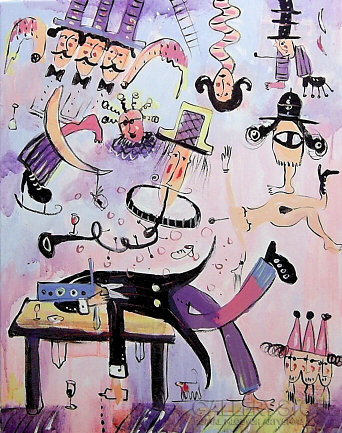 First27147 Last27147-Bo gdy rozum śpi budzą sie upiory...-Akryl