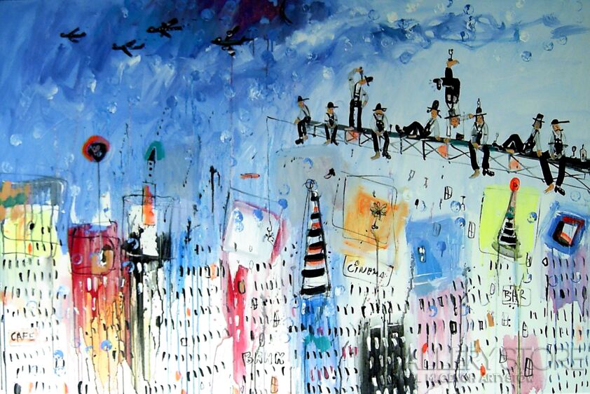 First27147 Last27147-Budowniczowie Manhattanu....-Akryl