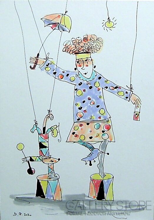 First27147 Last27147-Cyrkowe marionetki...-Rysunek