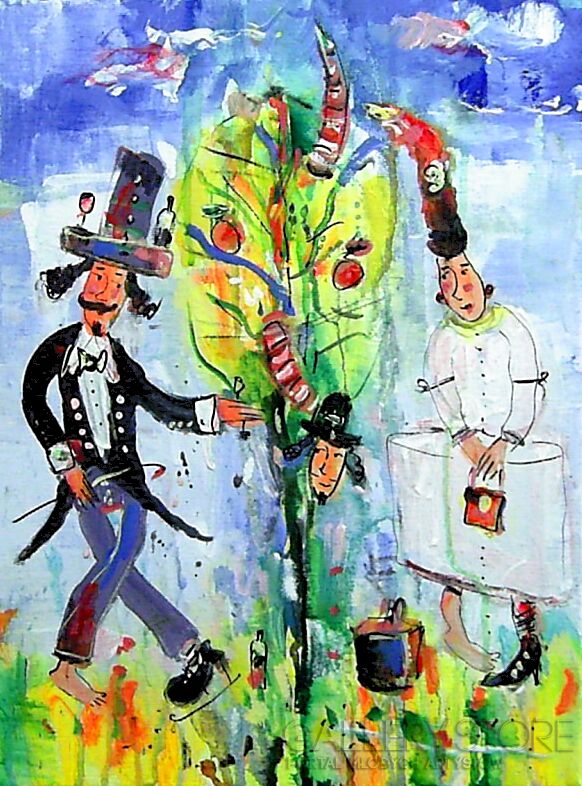 First27147 Last27147-Ewa i Adam w raju...-Akryl