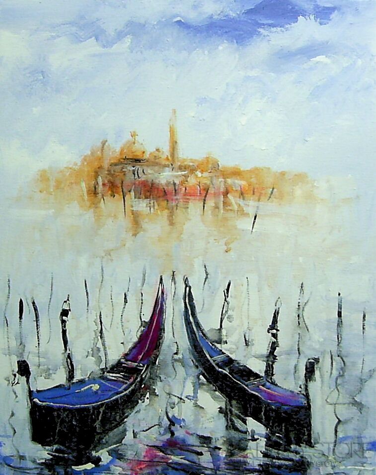 First27147 Last27147-Gondole i Wenecja...-Akryl