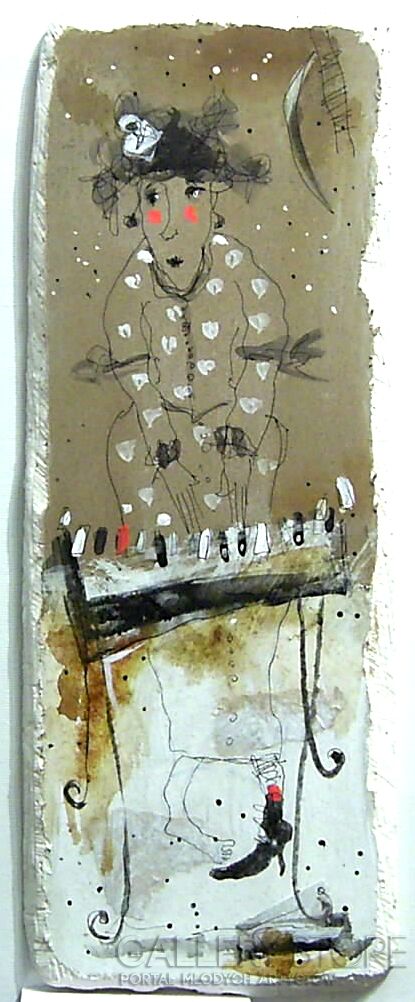 First27147 Last27147-Na pianinie....-Akryl