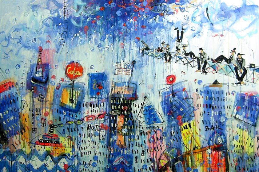 First27147 Last27147-Nad Manhattanem....-Akryl