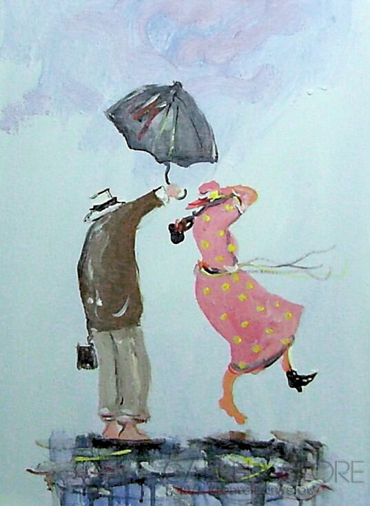 First27147 Last27147-Parasol i sukienka....-Akryl