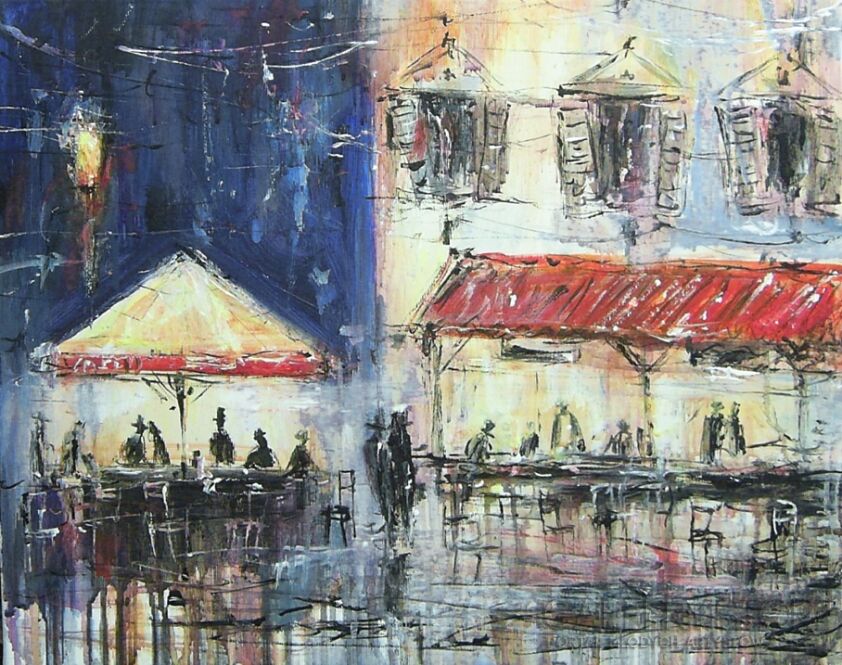 First27147 Last27147-Paryska kawiarenka...-Akryl