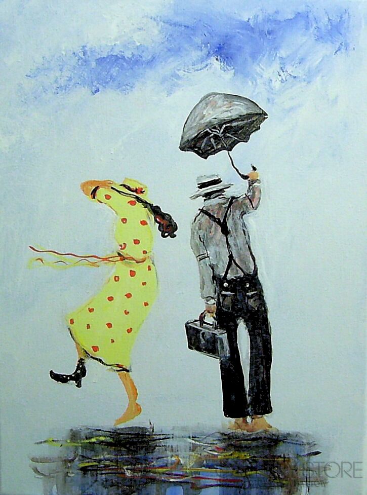 First27147 Last27147-Pod parasolem....-Akryl