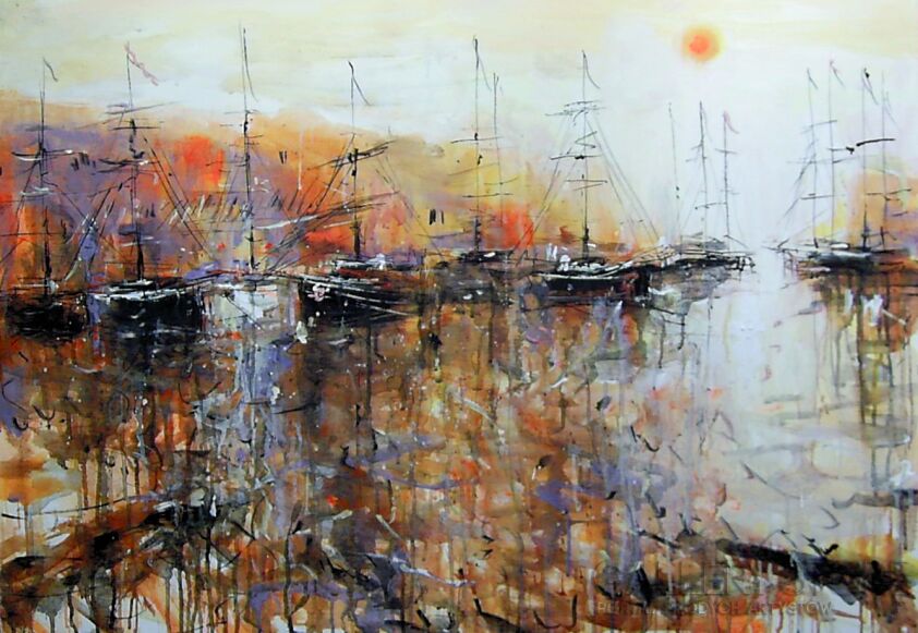 First27147 Last27147-Portowe klimaty....-Akryl