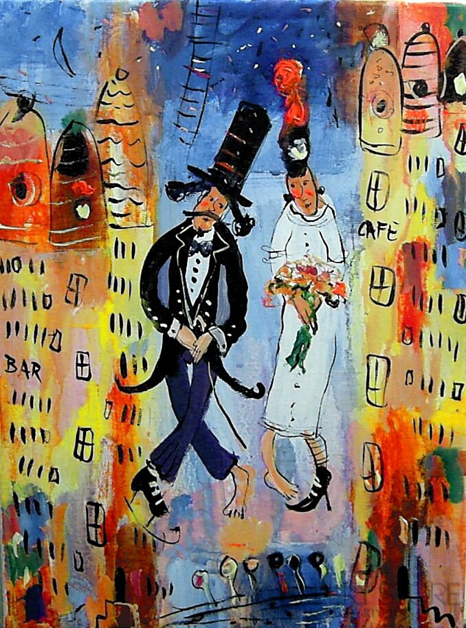 First27147 Last27147-Poślubieni nad domami....-Akryl