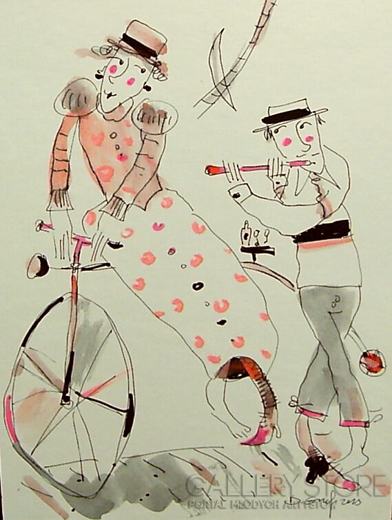 First27147 Last27147-Rowerianka i flecista....-Gwasz